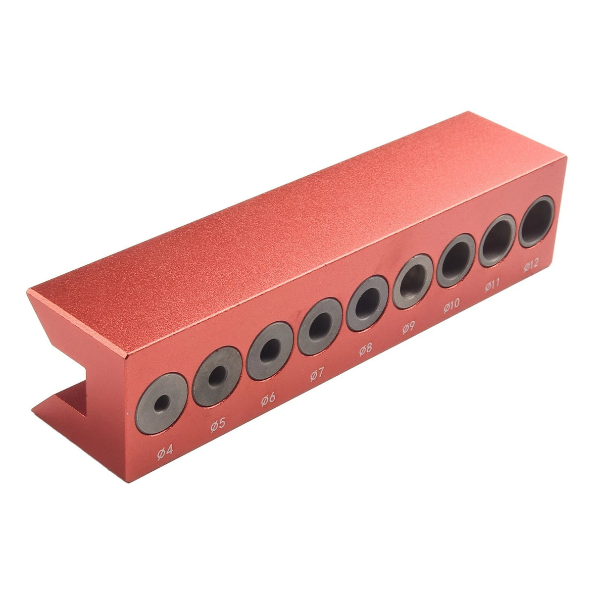 4 12mm Woodworking Dowel Drill Guide for Vertical Hole Drilling