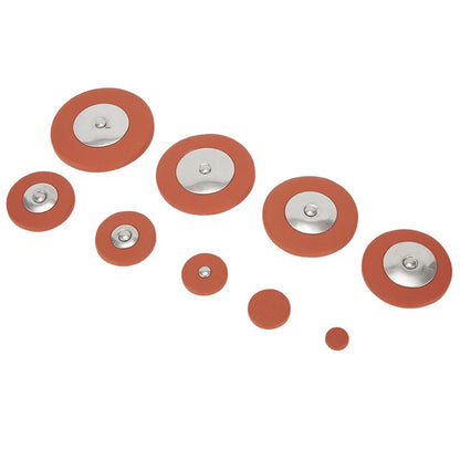 25 Pcs Set of Tenor Saxophone Pads Accessories Brown