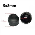 30pcs Nylon Domed Hex Nut Covers for Universal Applications