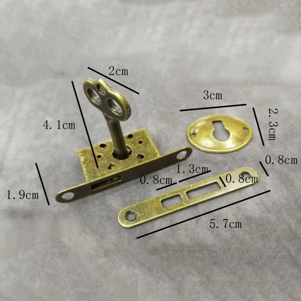 Functional Antique Furniture Lock for