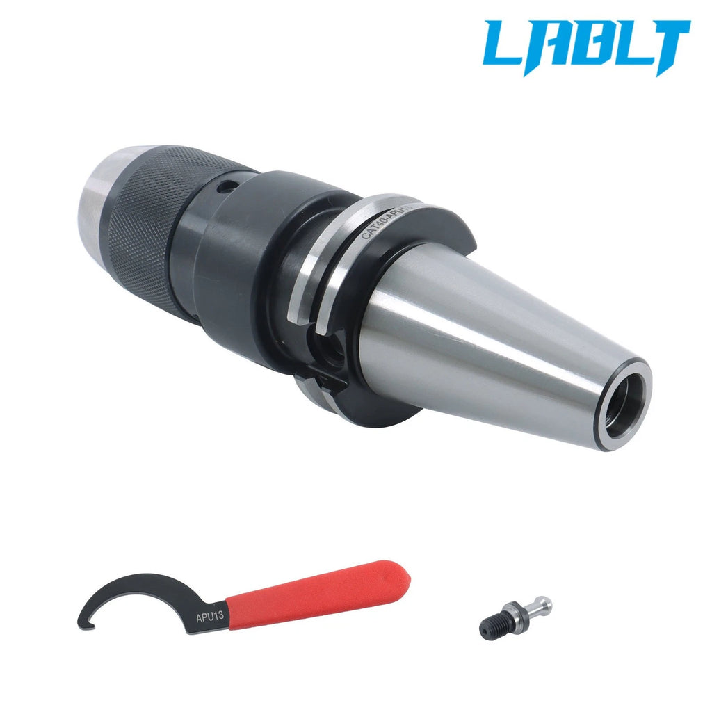 1/2" Keyless Drill Chuck for HAAS CAT40 (APU13)