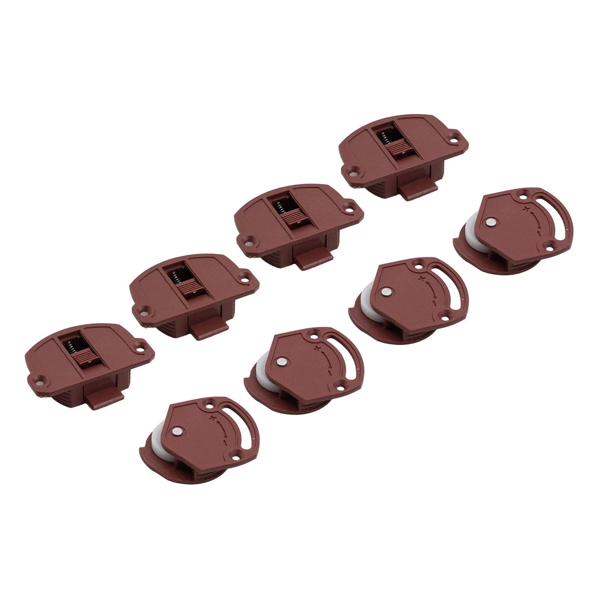 Sliding Door Wheel Kit for Wardrobe Closets (48 Pairs)