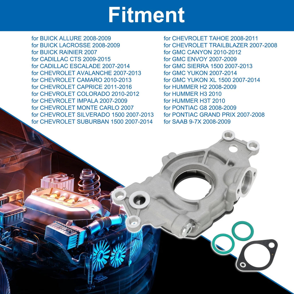 Engine Oil Pump Replacement for Buick Allure (2008–2009) Pressure Pump
