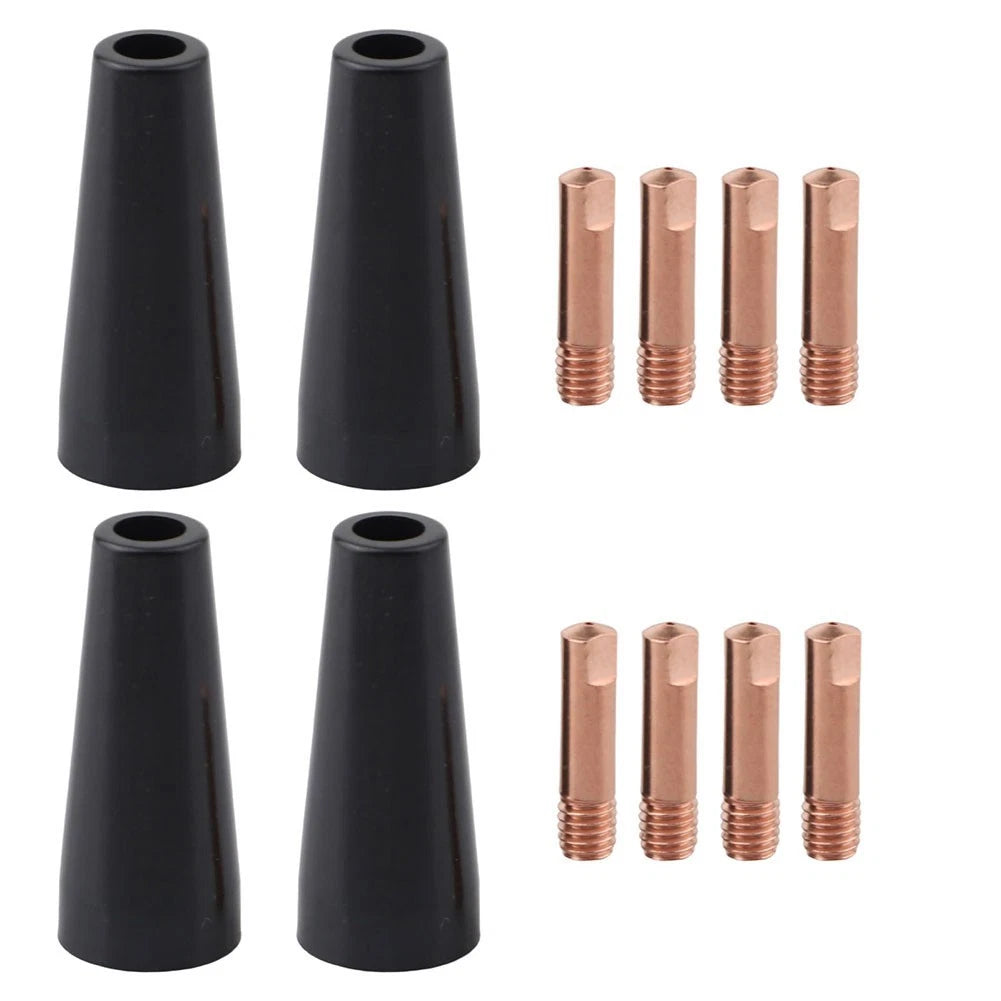 Gasless Flux Core Nozzle Tips Kit for MIG Welding 14AK (0.6-1.2mm)