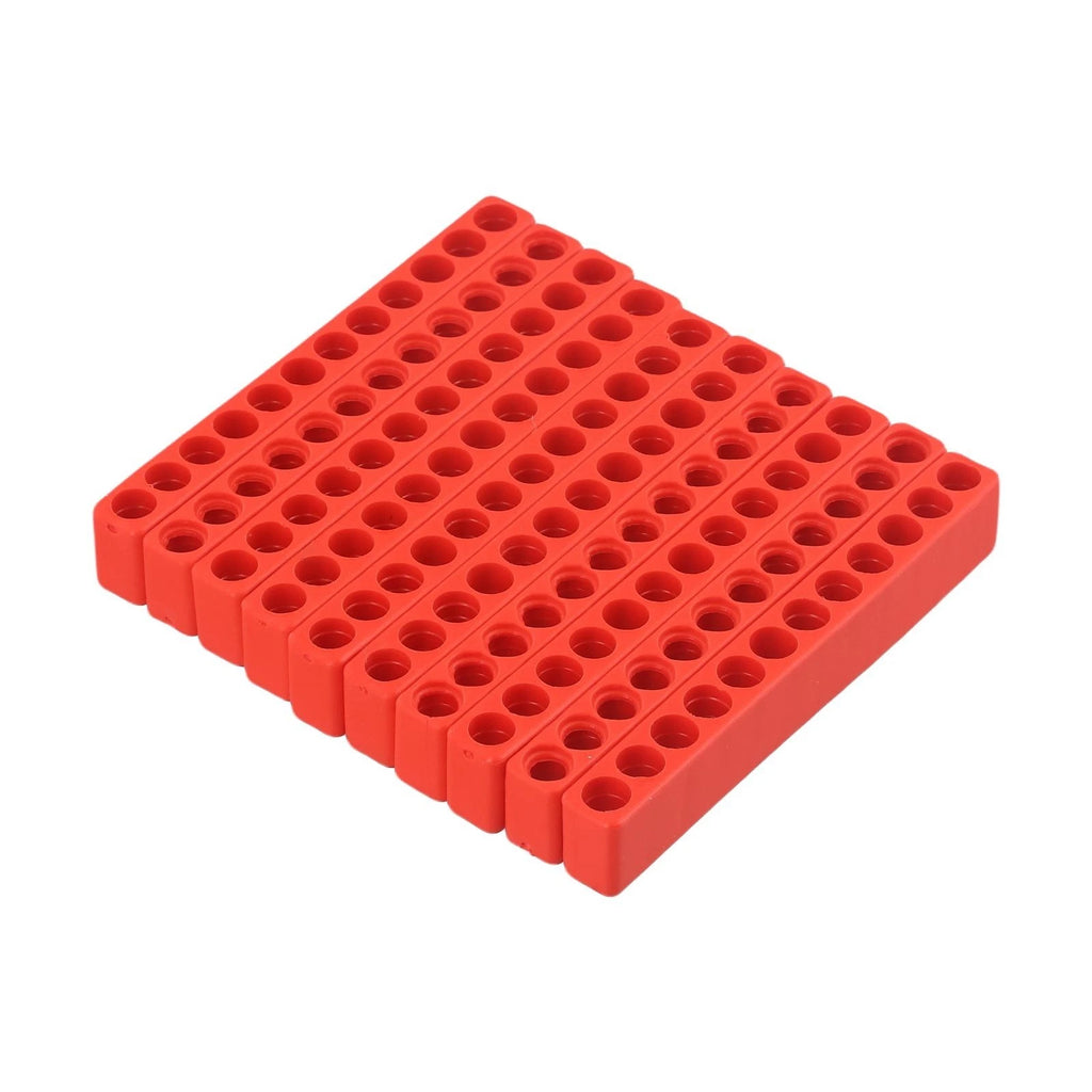 10Pcs Hex Shank Storage Drill Bit Stand 1/4 Inch (9215mm)