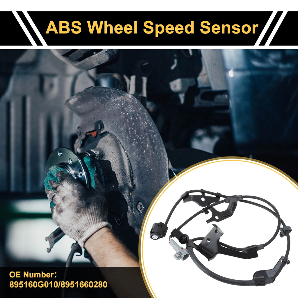 ABS Wheel Speed Sensor Front Right Replacement for Toyota 4Runner (2010–2024)