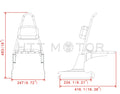 Passenger Backrest Pad for Harley Softail Deluxe (2018–2023)