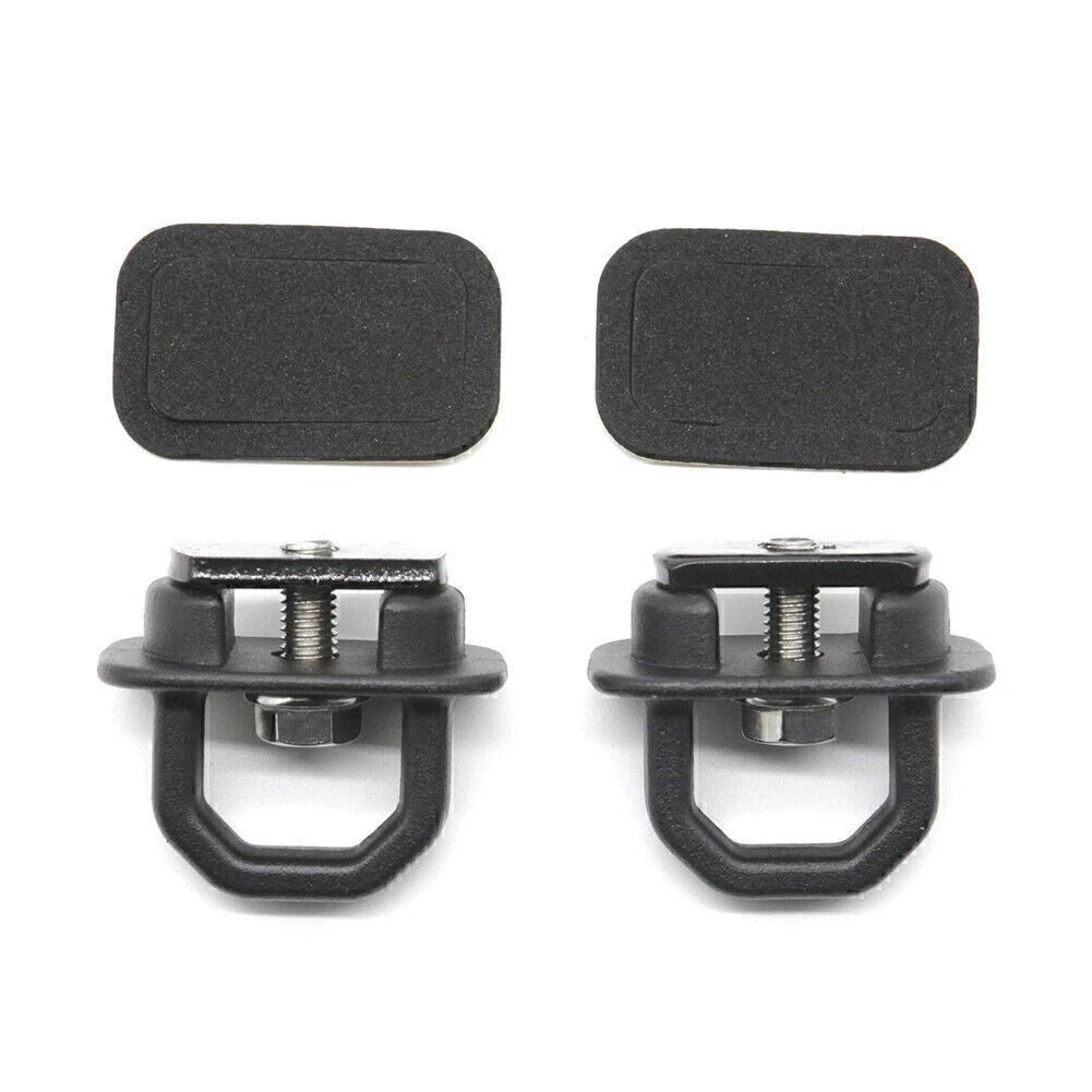 2X Tie Down Anchors Hooks for Chevy Silverado (2007–2023) Black