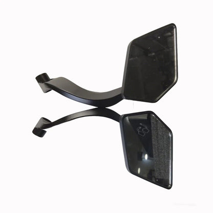 Rearview Mirror Pair for Motorcycle (Black ABS Blade)
