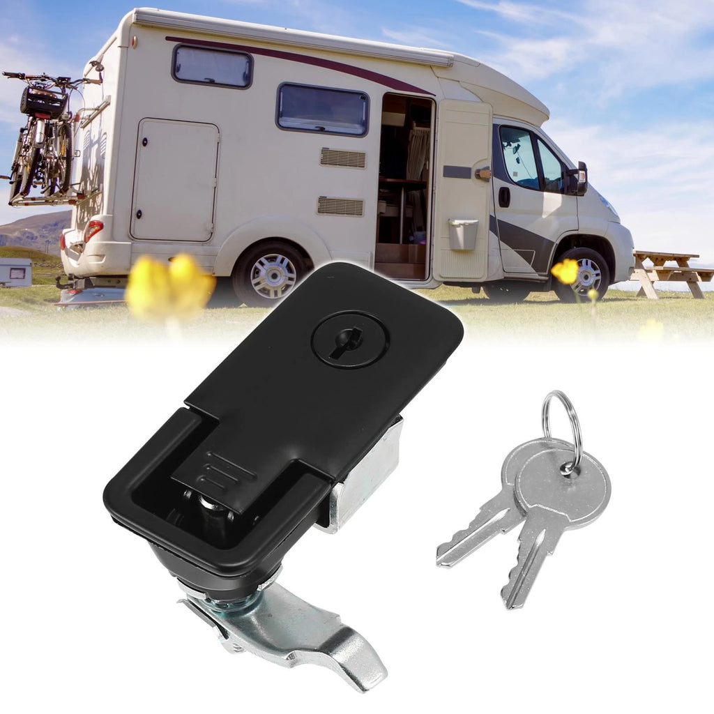 Paddle Latch Compression Lock Set with Keys for Tool Box Truck RV Trailer