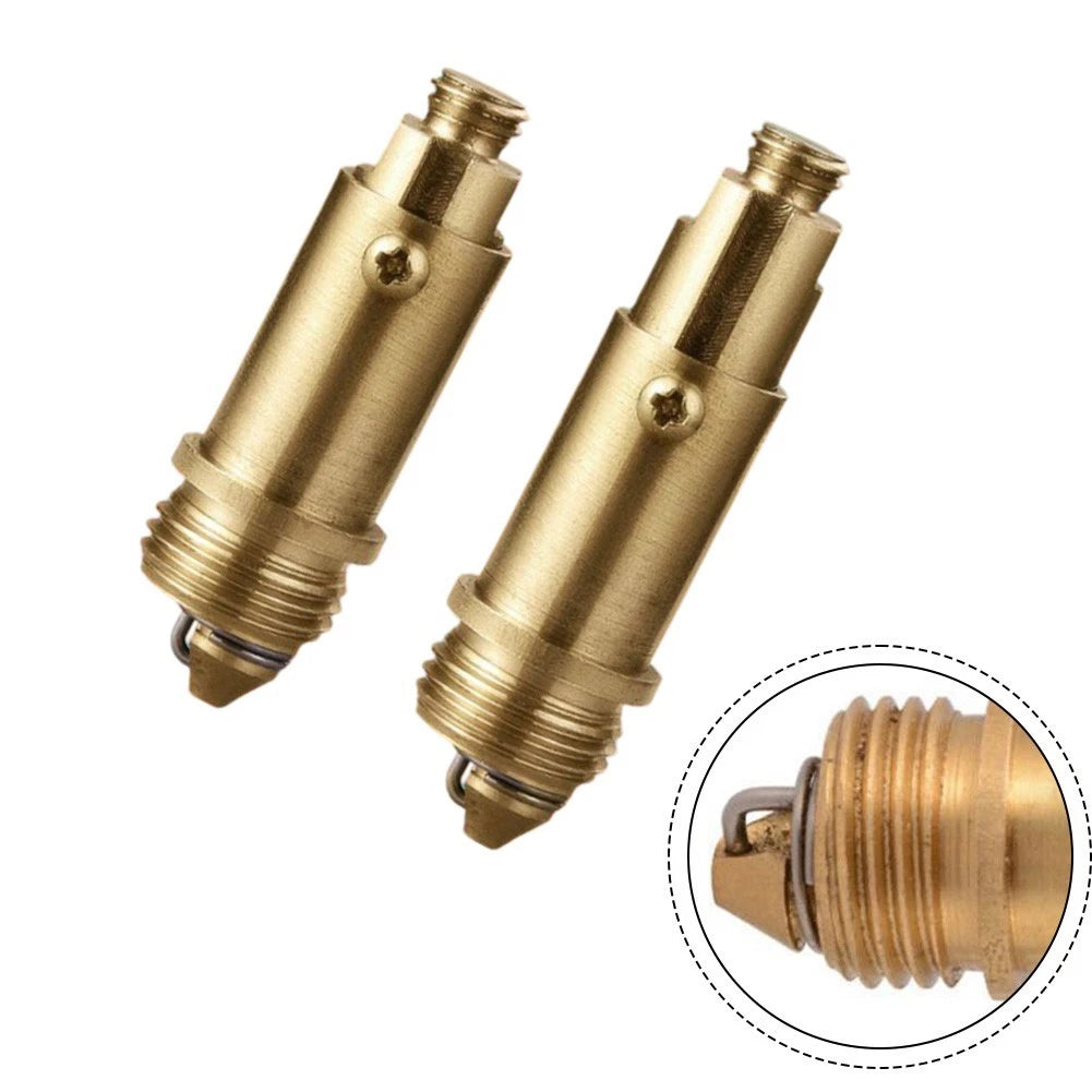 Set of 3 Brass Drain Bounce Cores for Easy Maintenance