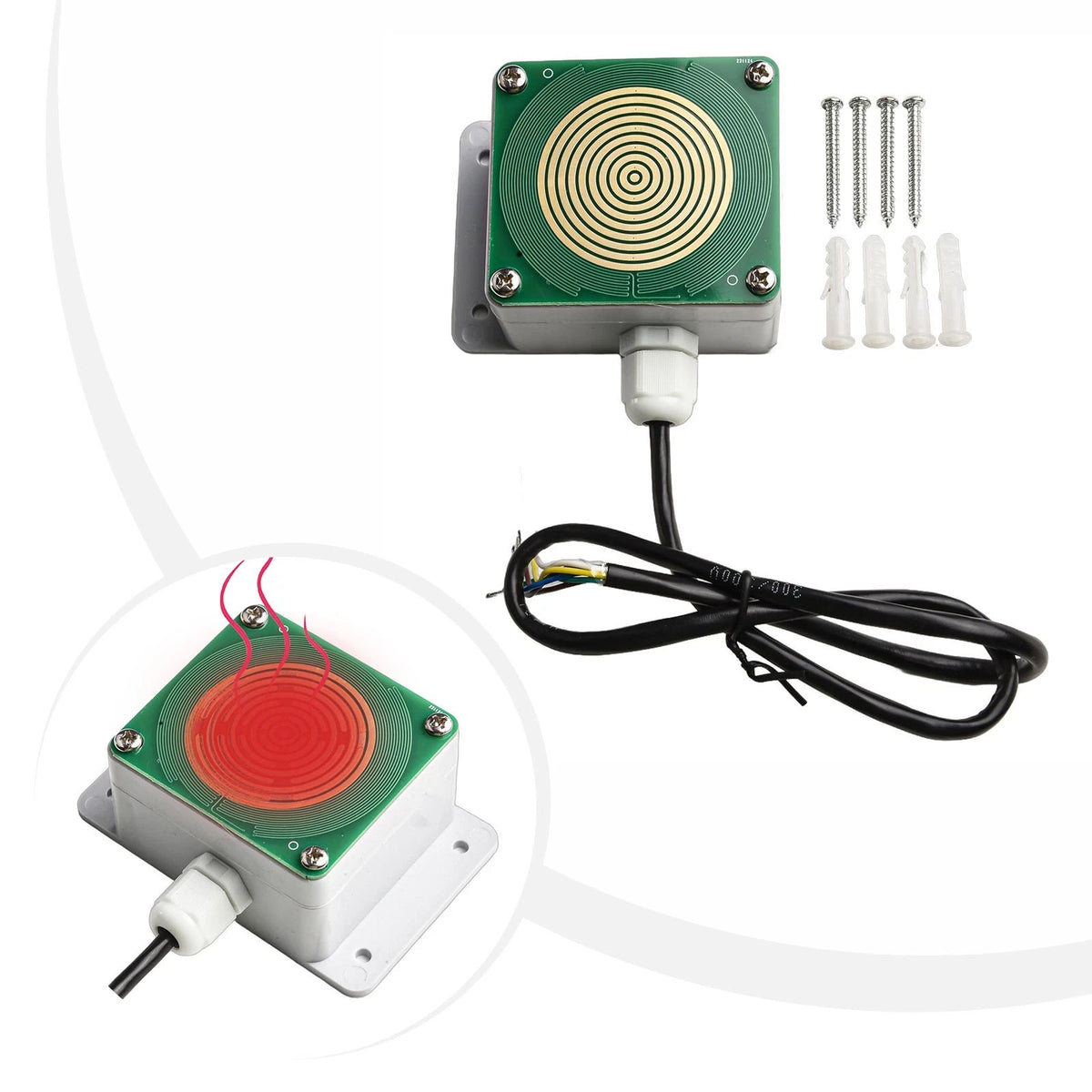Enhanced Rain and Snow Sensor Transmitter for Precise Weather Measurements
