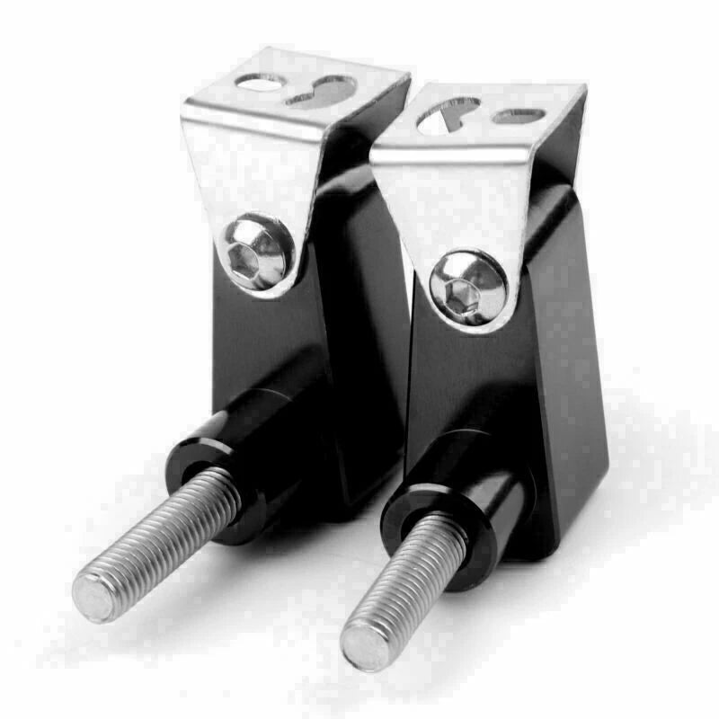 2X Lower Fork Mount Spotlight Holder Bracket for XMAX 125/250/300 (2017–2023)