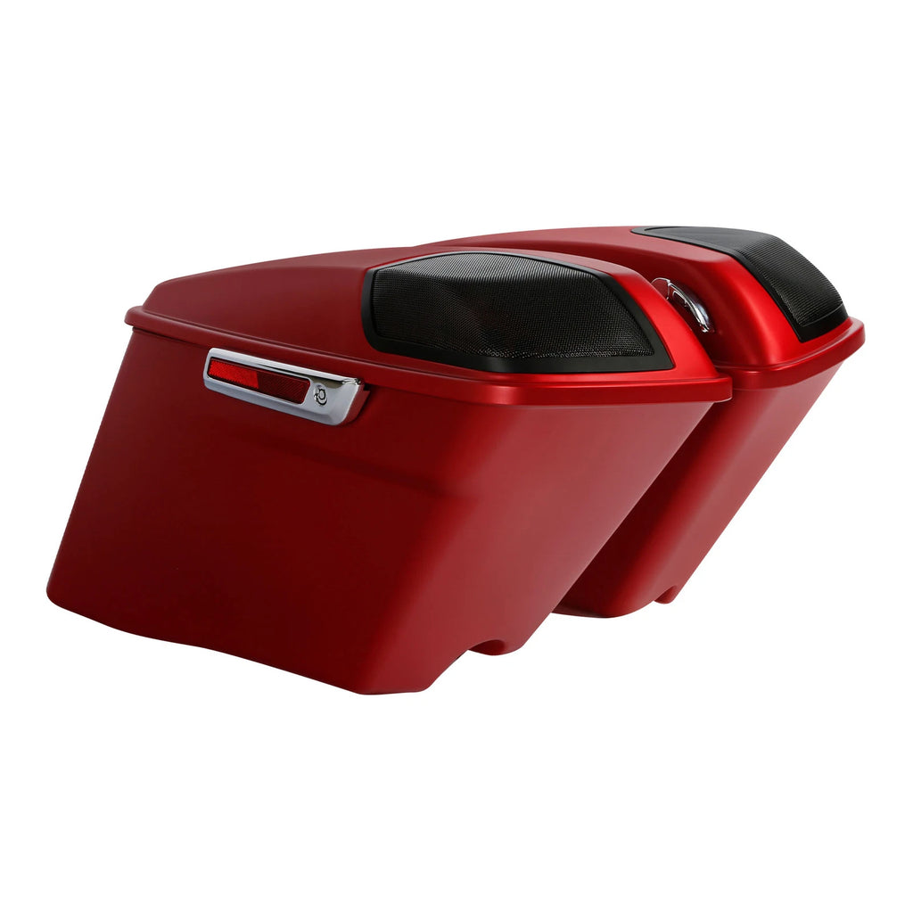 Saddlebags with Speaker Lids for Harley CVO Road Glide (2014–2024)