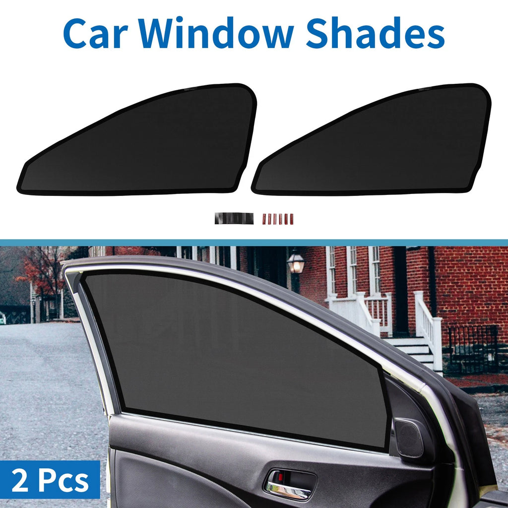 Car Window Cover for Mazda CX-8 KG Series Net Black (Left and Right)