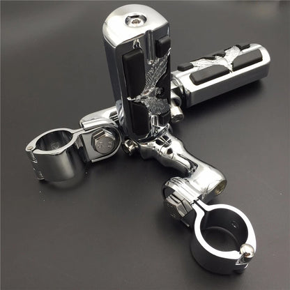 Chrome 1.5" SA Eagle Foot Peg for Honda GoldWing VTX1300 Shadow Valkyrie