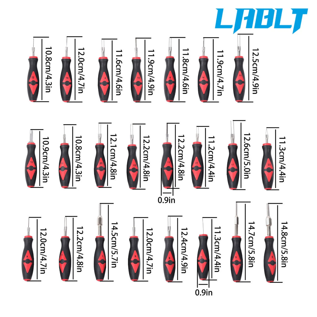 23Pcs Automotive Terminal Release Tool Kit for Electrical Connectors