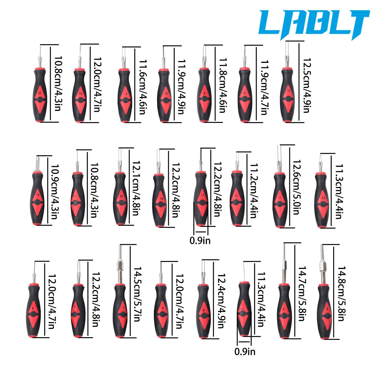 23Pcs Automotive Terminal Release Tool Kit for Electrical Connectors