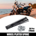 Bicycle Spoke and Nipple Kit 14G 270mm for Most Models (1920–2026)