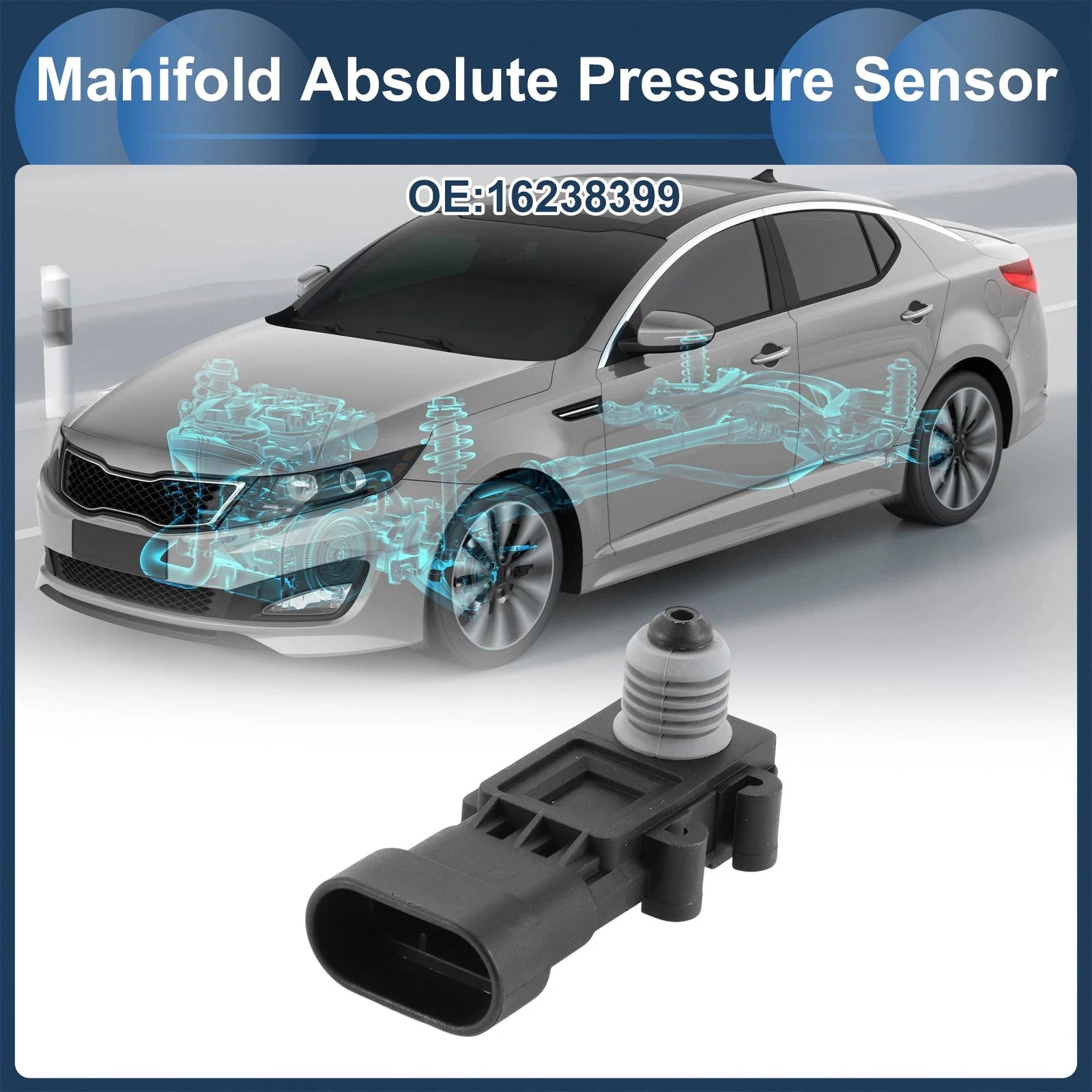 MAP Pressure Sensor Replacement for Buick LaCrosse (2005–2016)