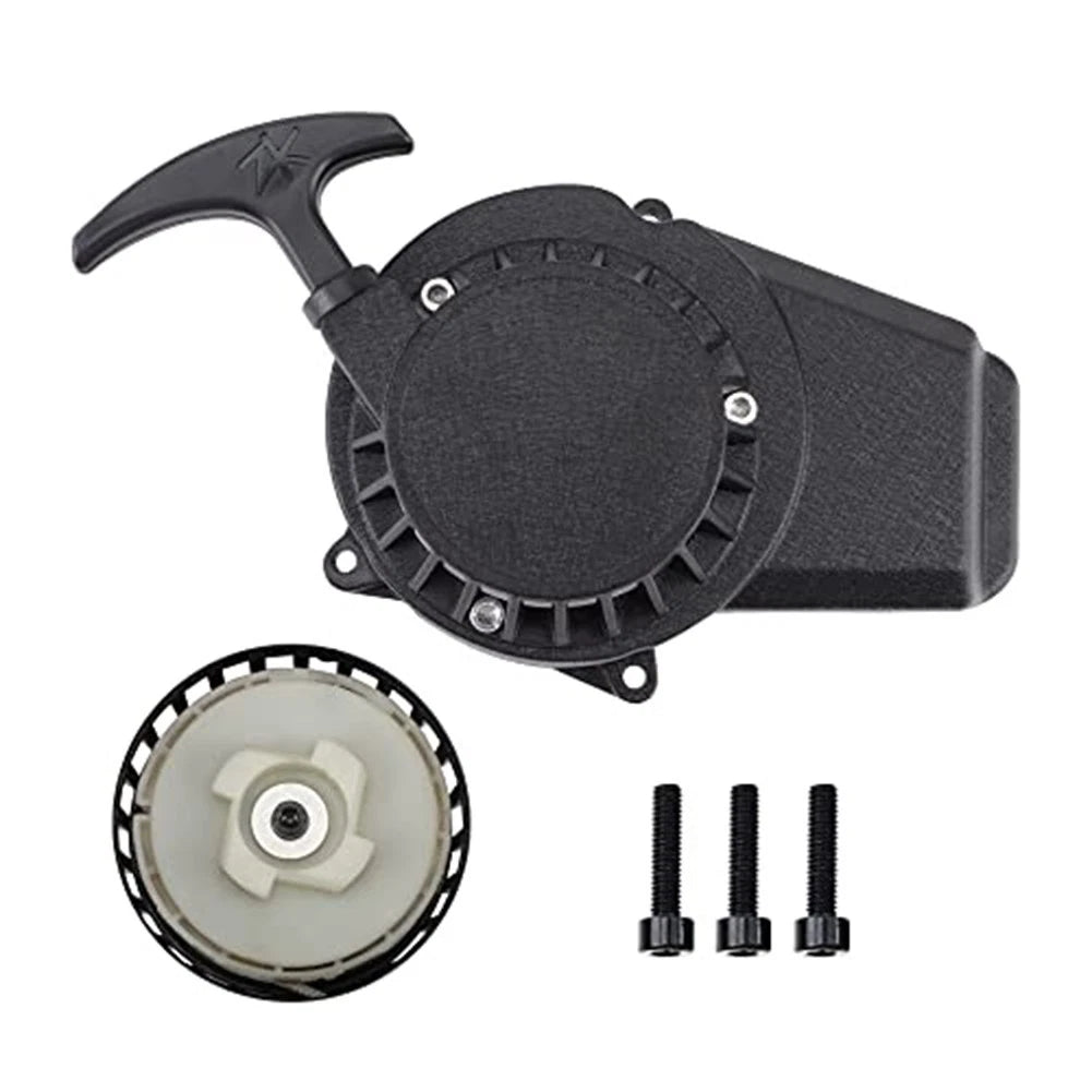 Pull Start Assembly for Motorcycles (No Modification Needed)