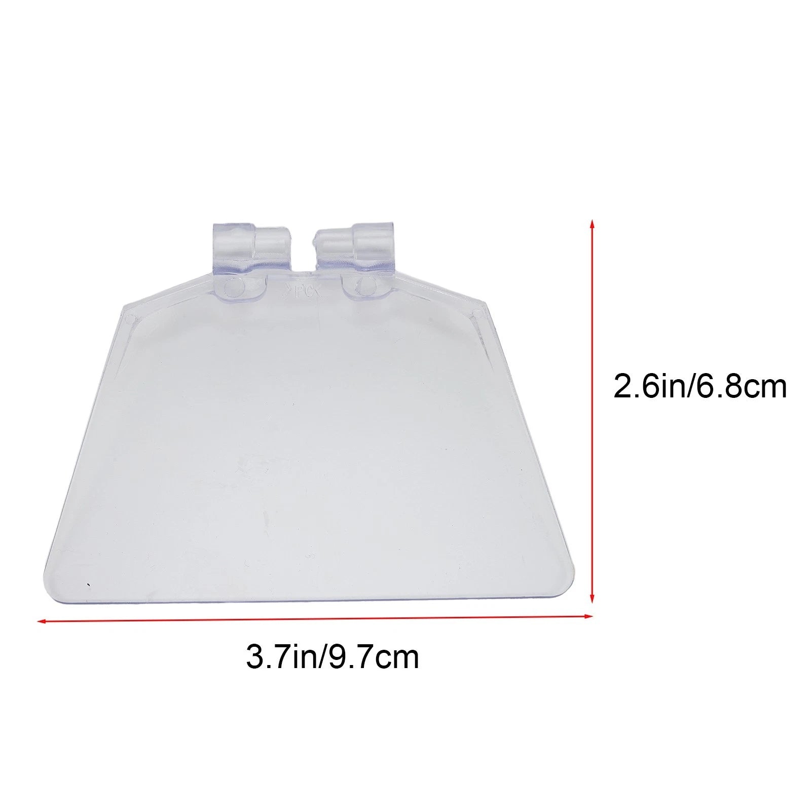 2X Replacement Transparent Eye Protection Shields for Bench Grinder