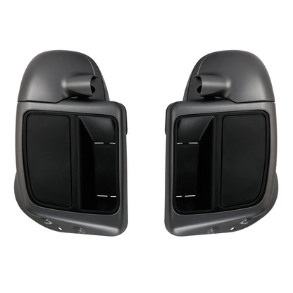 Lower Vented Fairings for Harley Electra Glide (2014–2025) Charcoal Denim