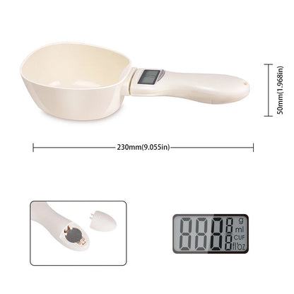 Digital Measuring Spoon 800g for Food (0.1g Precision, LCD Screen)