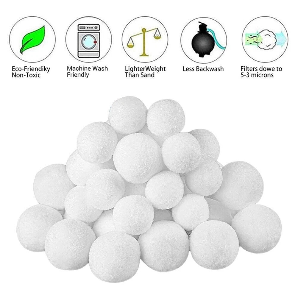 5cm Pool Filter Balls for Swimming Pool Sand Filters (No Part Numbers)