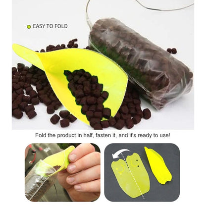 Efficient Fishing Bait Loader with Folding Shovel for Universal Use