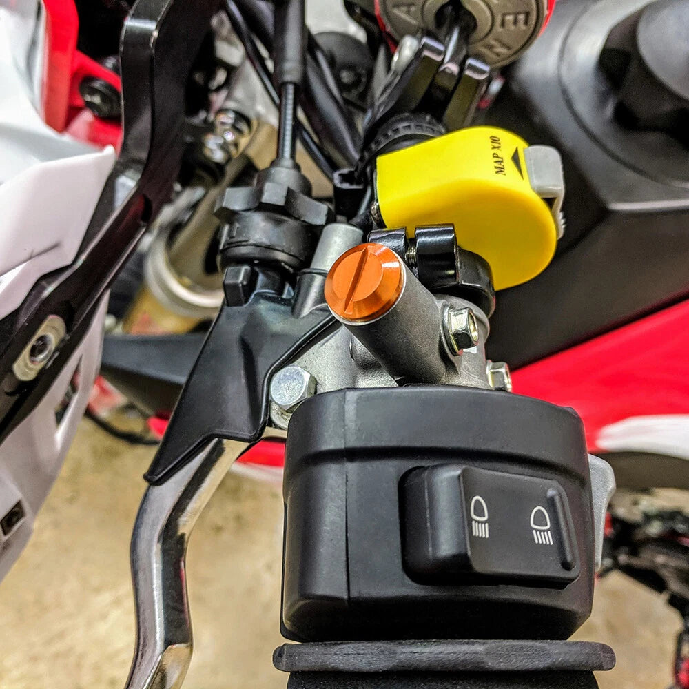 M10X1.25 Anodized Mirror Hole Plugs for Ducati Kawasaki
