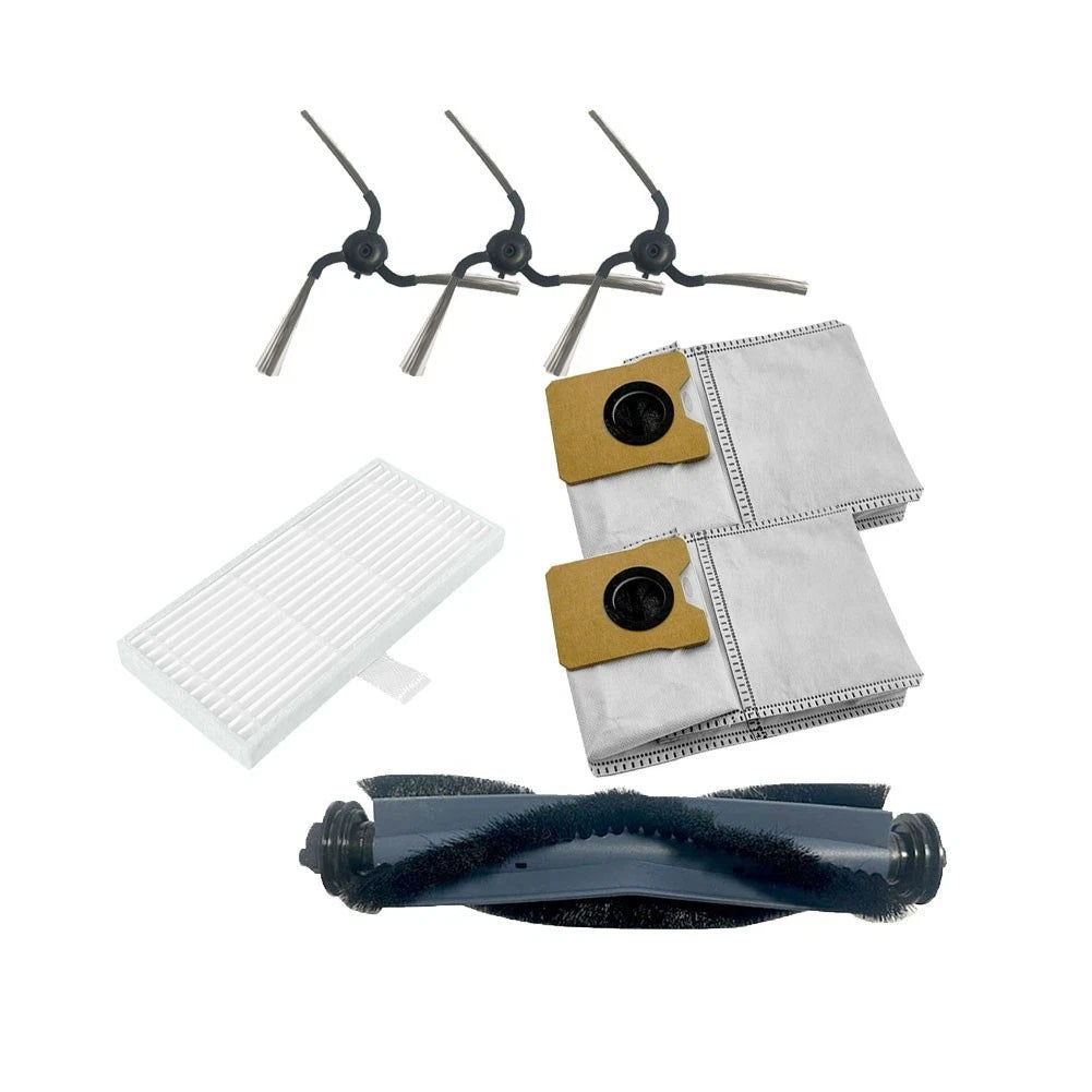 V-shaped Main Brush for Home Cleaning Robot Vacuum (Removable Bearings)