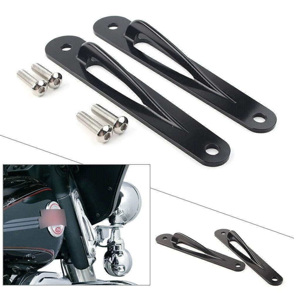 Teardrop Tie-Down Brackets for Harley Touring Ultra Limited FLHTK (2014–2023)