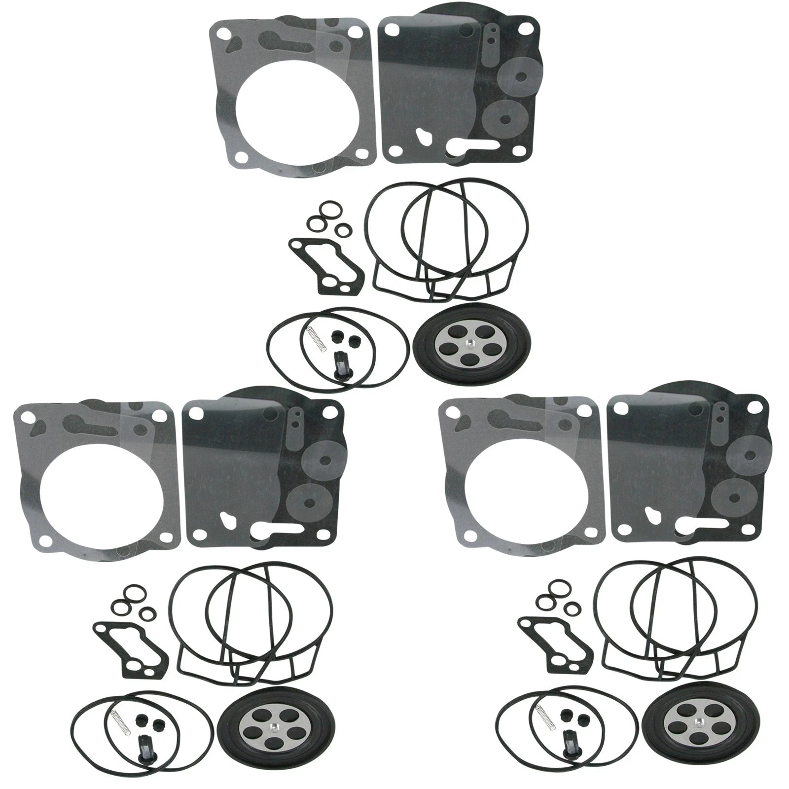 Triple Mikuni Carb Rebuild Kit for Yamaha XL XLT 1200 GP1200R GPR1200 (1996–2002)