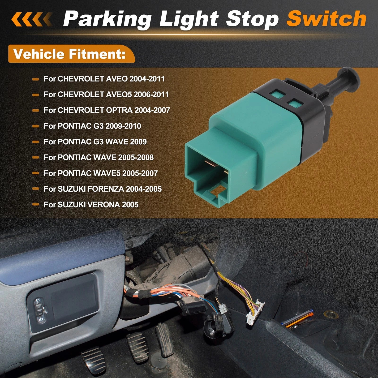 Brake Light Switch Replacement for Chevrolet Aveo 2004–2011
