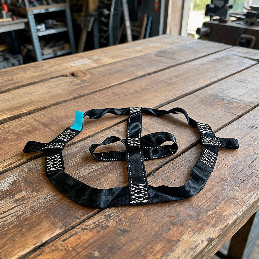 Tire Securing Strap for Trailer Recovery Operations