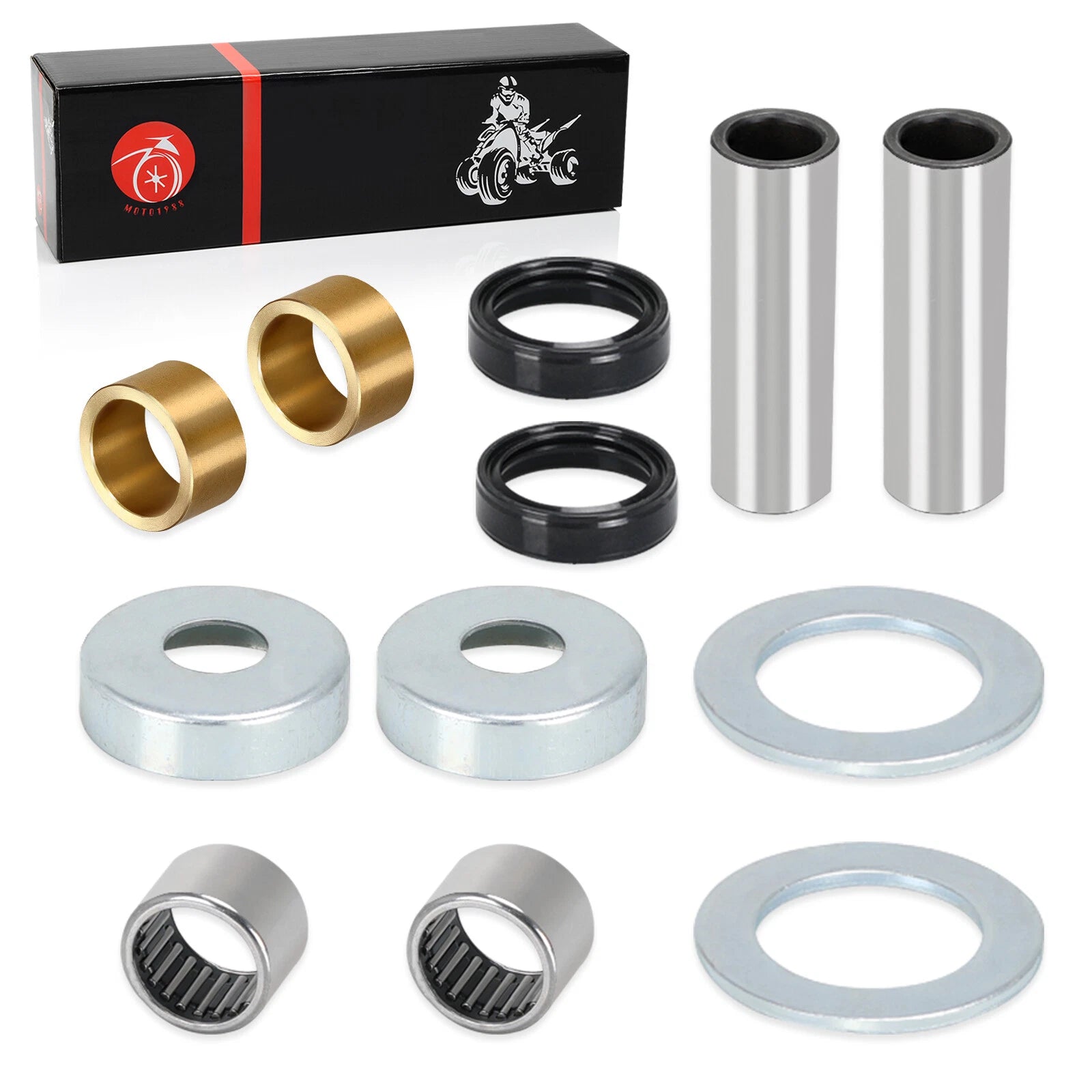 Swingarm Needle Bearing & Collar Bushing Kit for Yamaha YFZ450 V SE (2004–2013)