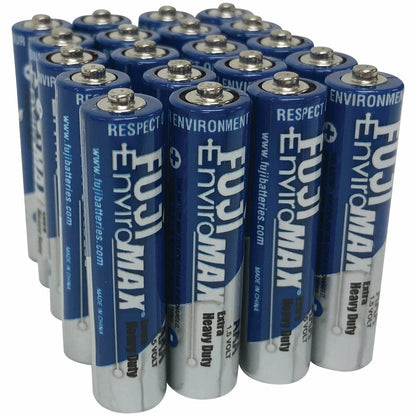 Set of 20 AAA Extra Heavy-Duty Batteries for Fuji 3400BP20