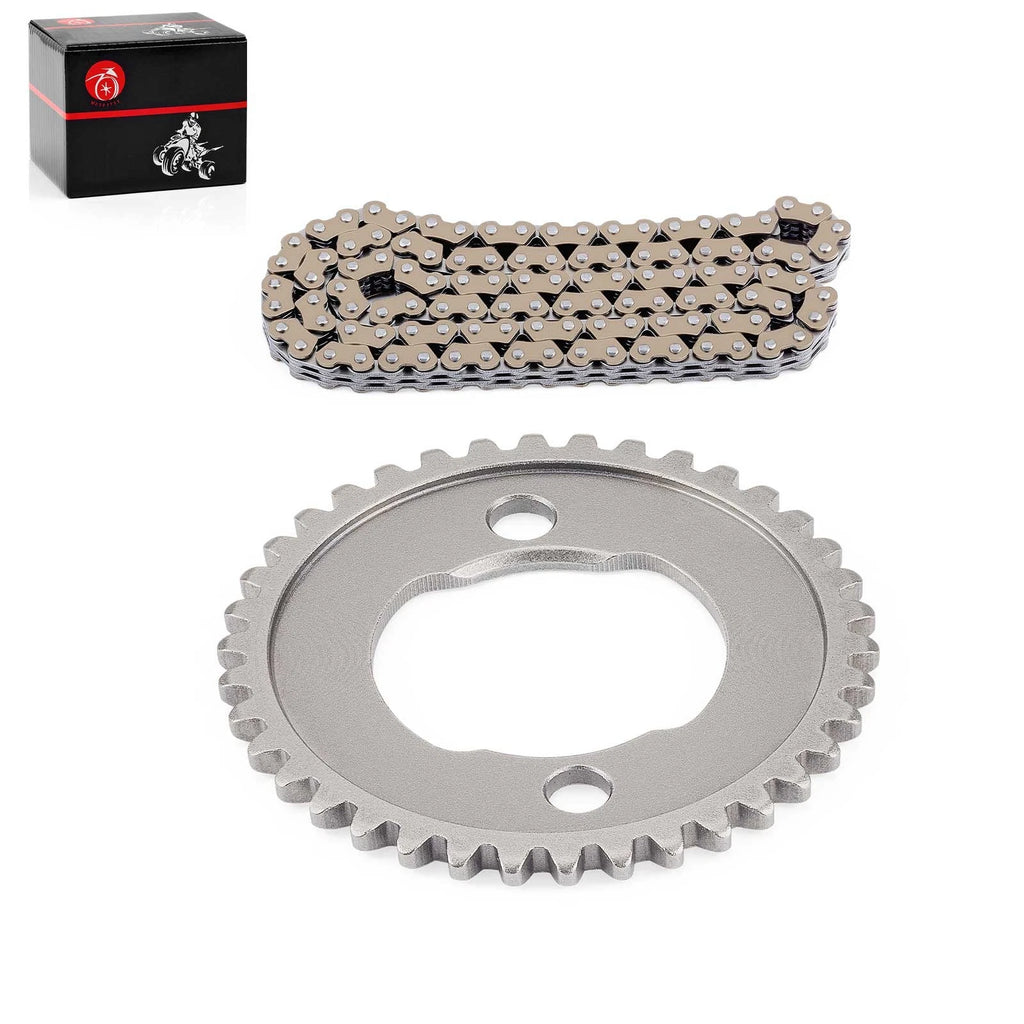 Cam Timing Chain & 38T Camshaft Sprocket for Honda Fourtrax 300 (1988–2000)