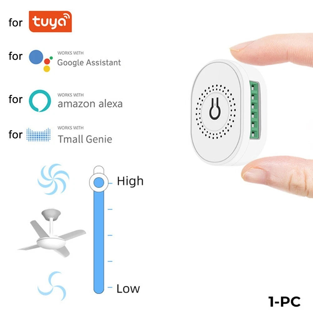 Tuya WiFi Fan Switch for Alexa (85-250V)