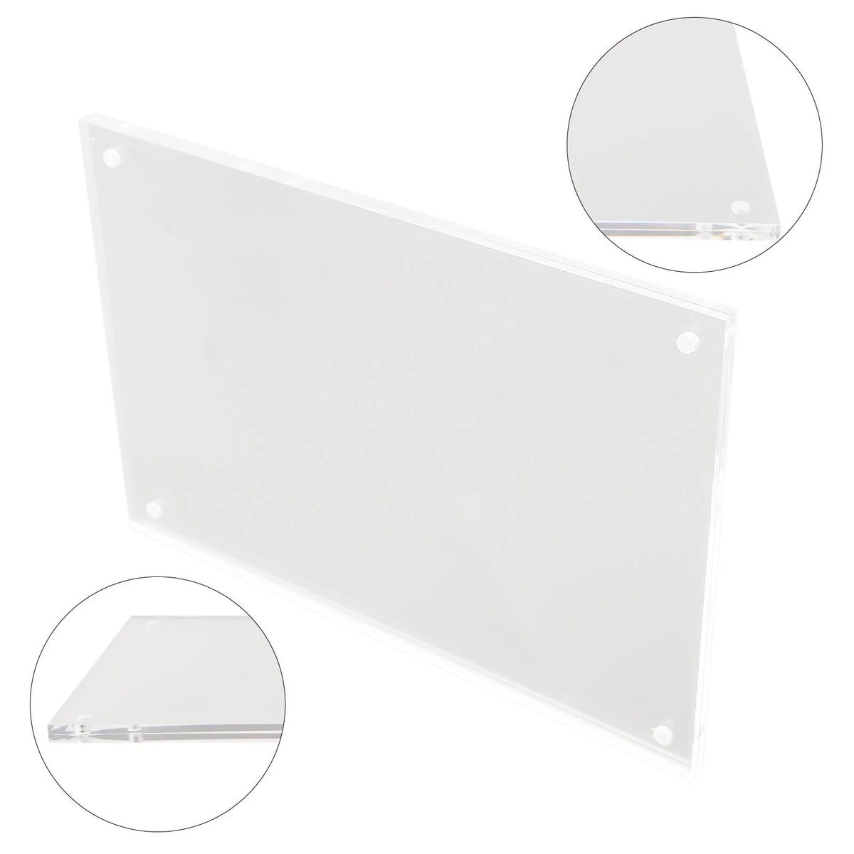 Premium Clear Acrylic Picture Display for Home Decor (No Part Numbers)