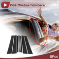 Door Pillar Window Trim Front Rear Left Right for Lexus LX570 (2007–2013)