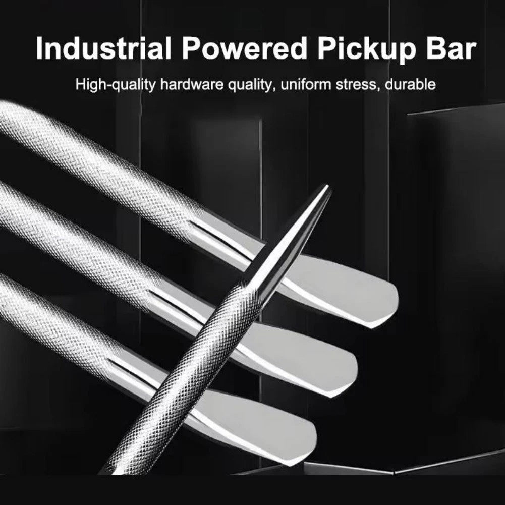 Seamless Construction Crowbar with Anti-Slip Grip for