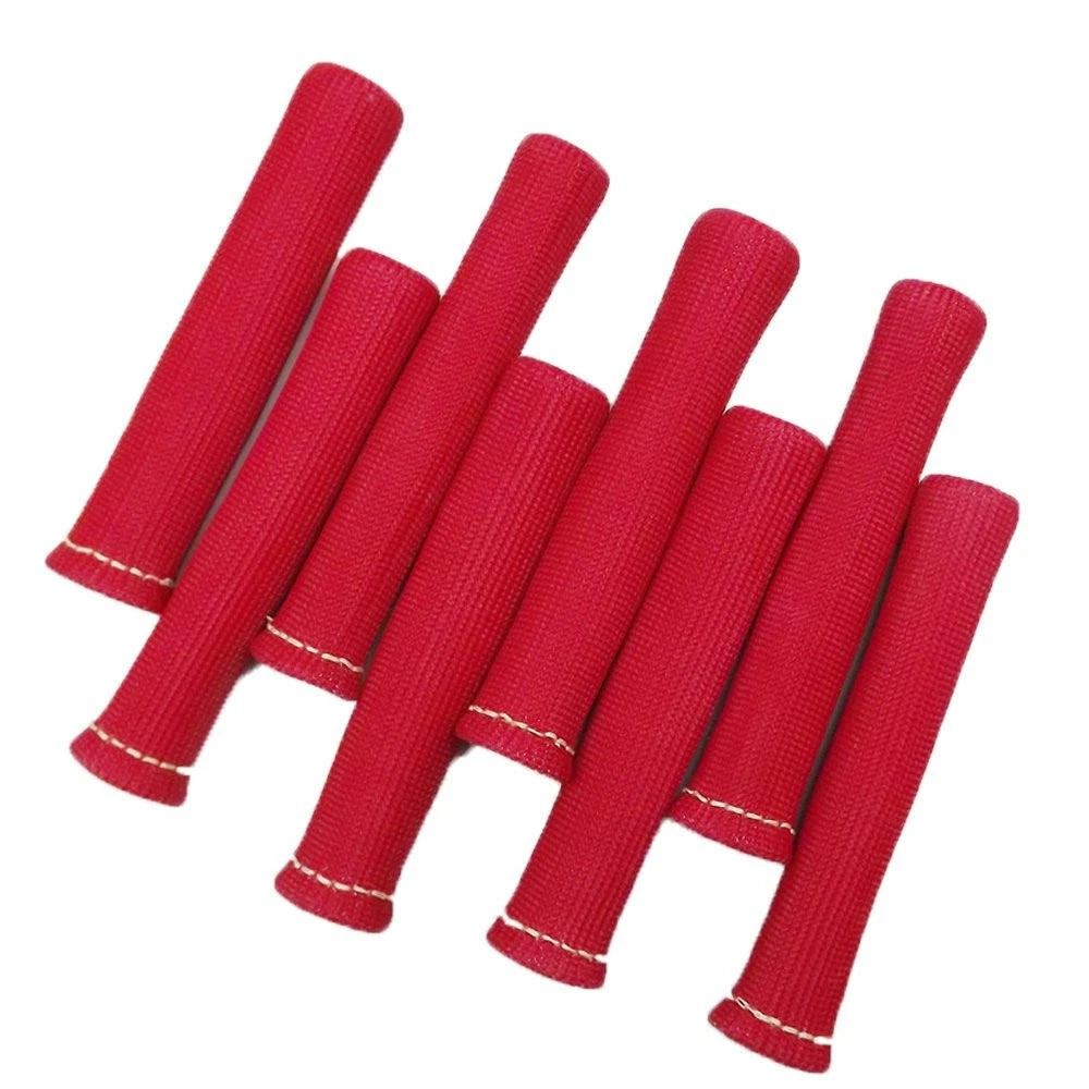 8Pcs Spark Plug Wire Boots Heat Shield Protector for SBC BBC 350