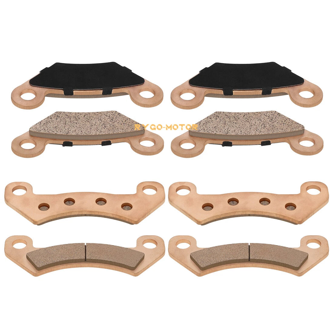 Sintered Front & Rear Brake Pads for John Deere Gator XUV 855D 855E 855M (2011–2022)