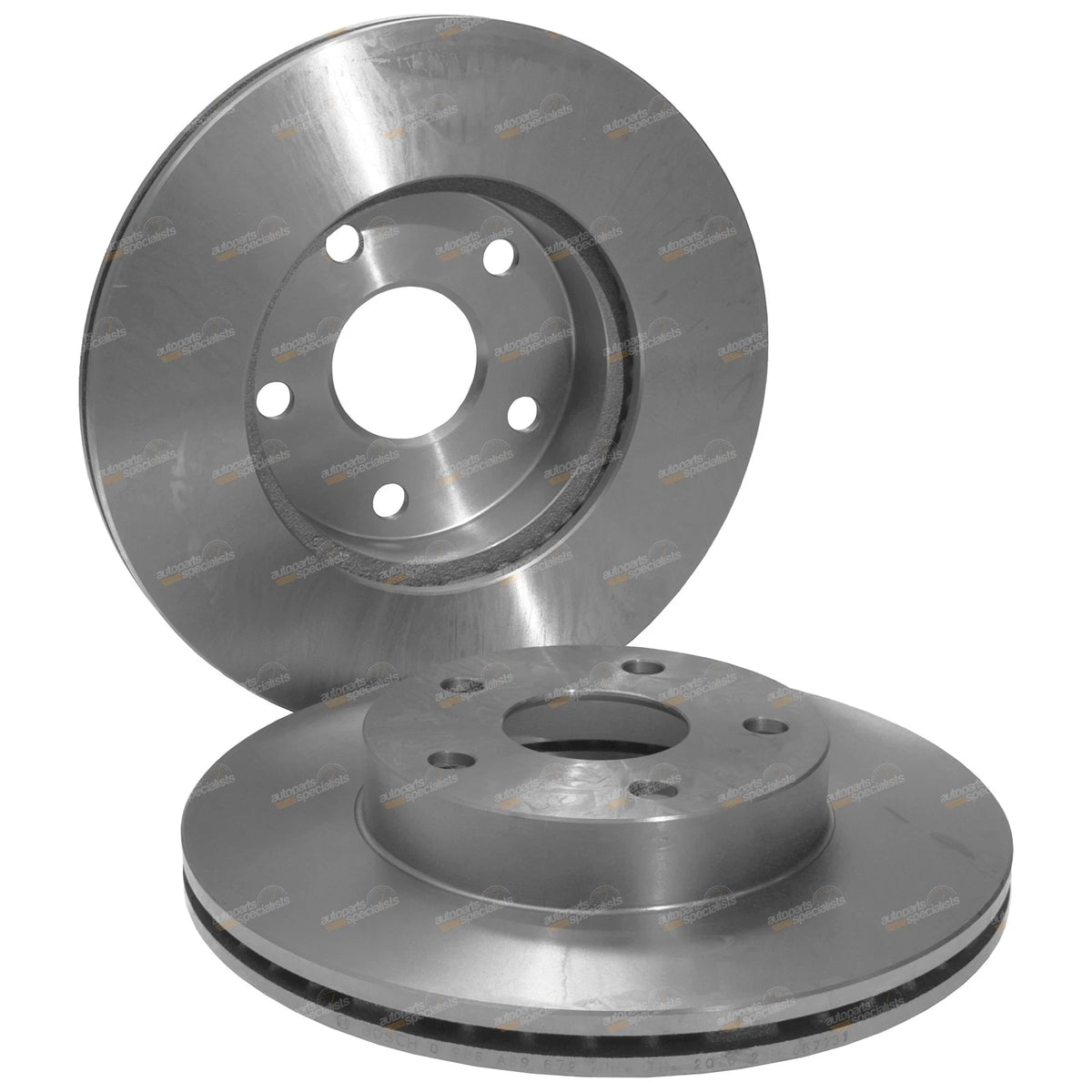 2X Front Disc Brake Rotors Pair for Toyota Estima Tarago (1990–2000)