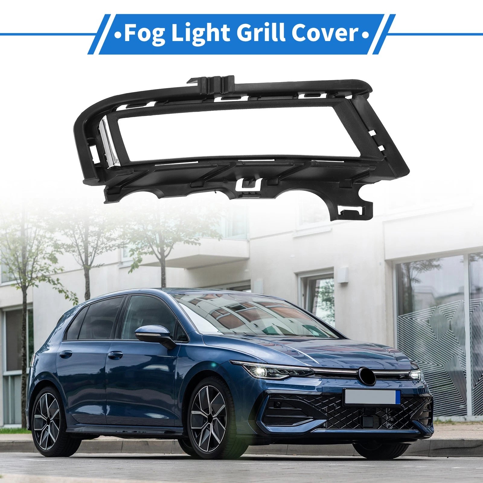 Front Right Fog Light Grill Replacement for Volkswagen Golf (2013–2017)