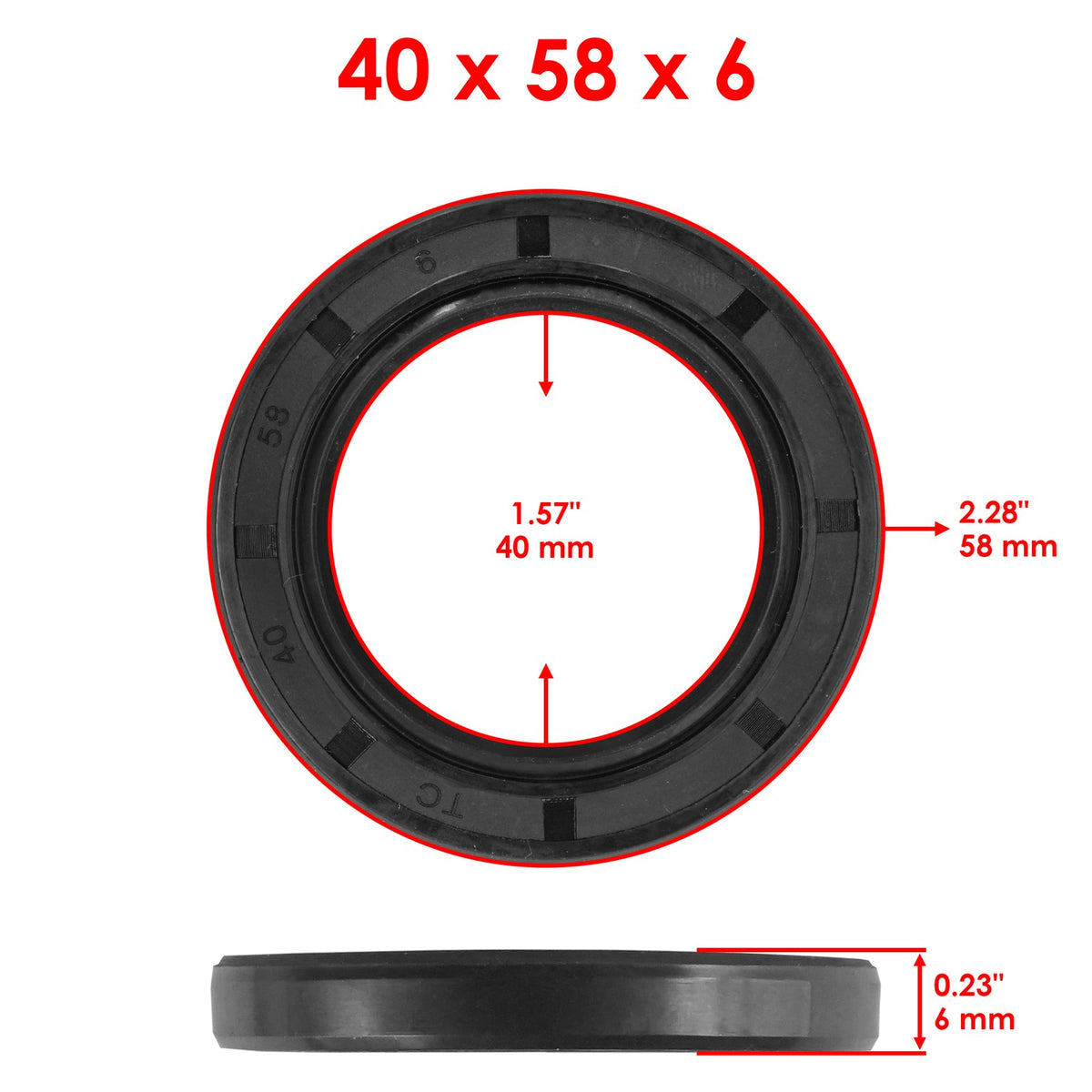 Rear Wheel Ball Bearing Seals Kit for Yamaha R6 YZF-R6 (2003–2013)