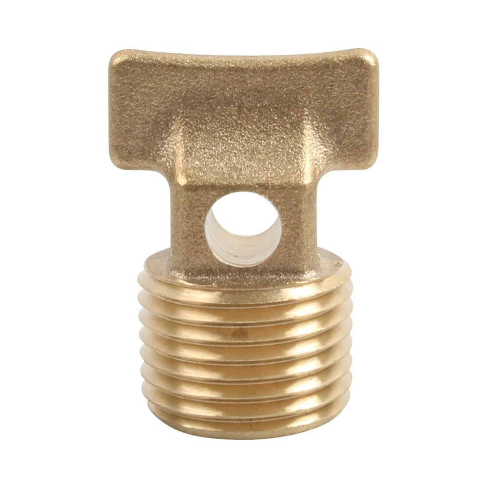 Garboard Drain Cover 1/2 NPT Thread for Boats (Solid Brass)