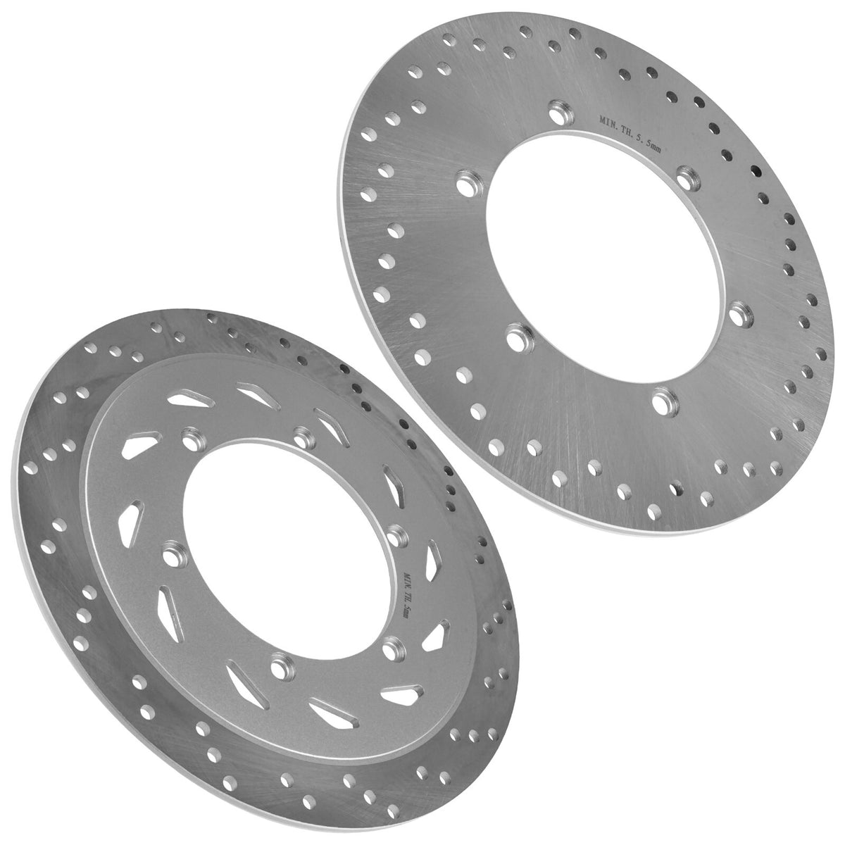 Front Rear Brake Disc Replacement for Honda VTX1300C VTX1300S VTX1300R (2003–2009)